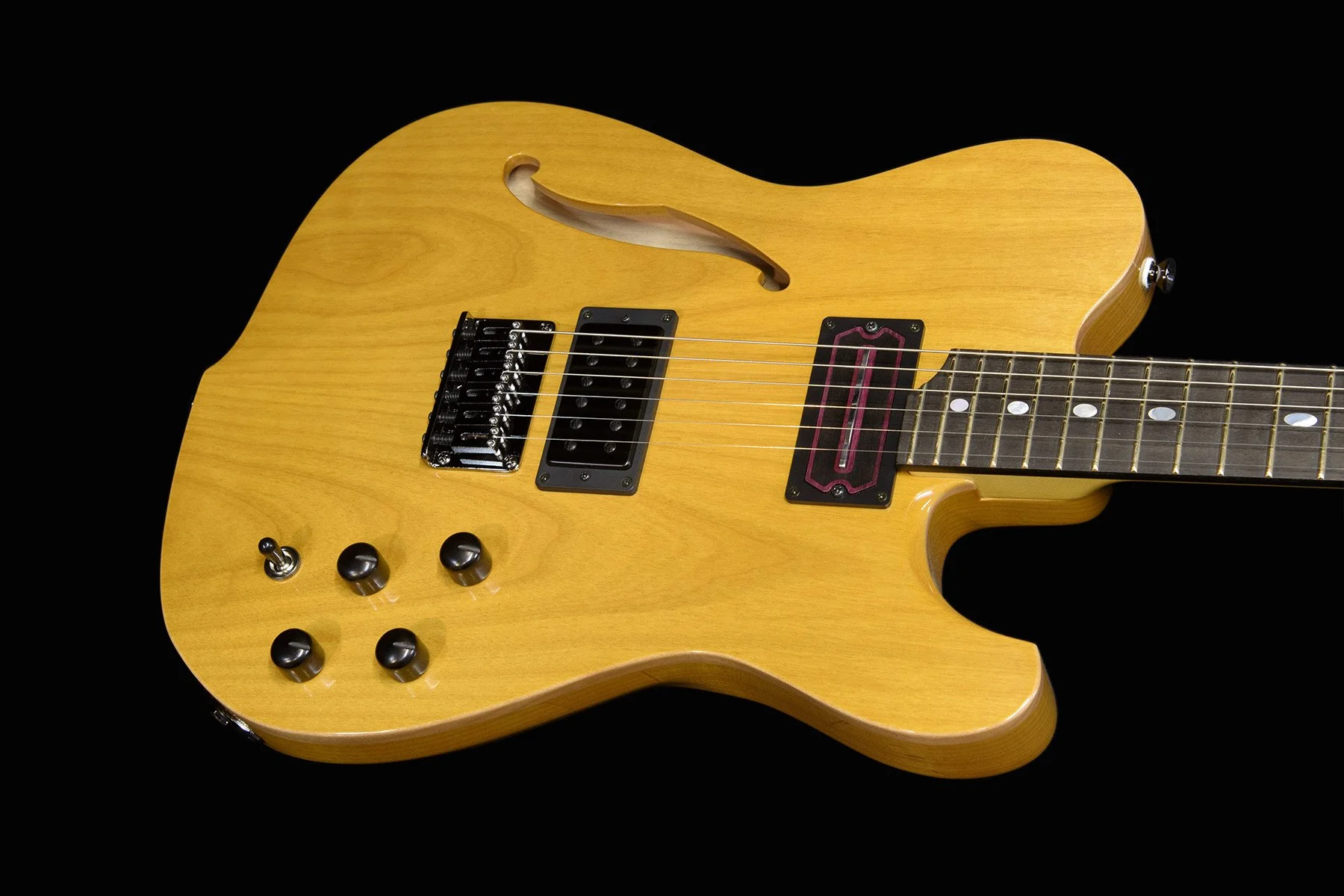 ギター Westville Westel Semi-Hollow Spruce top Westel Semi-Hollow — Westville Guitars